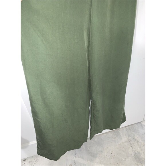 Gap Wrap Culotte Jumpsuit Sz Small Tall Monterrey Modal/Poly Cinched Waist - Picture 5 of 10